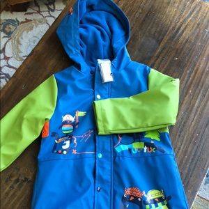 Tuc Tuc Fleece Lined Rain Coat